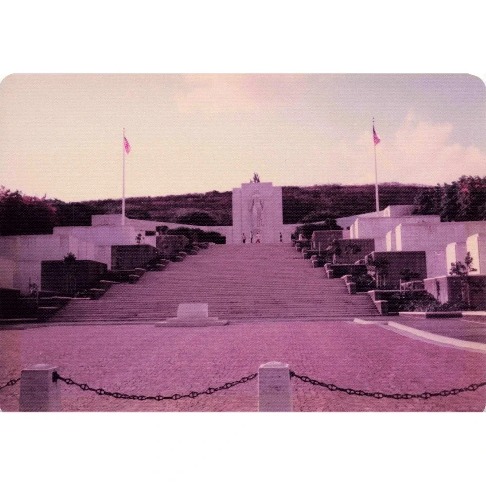 Vintage 1970s-80s Punchbowl Cemetery Honolulu Hawaii Photo Lot of 8 - Picture 6 of 8